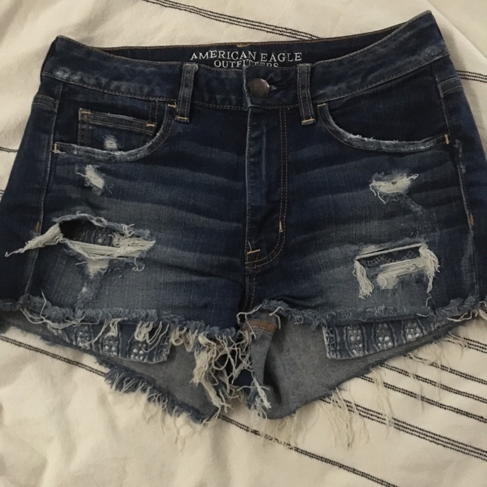 🌹American Eagle Super Stretch High-Rise Shorts